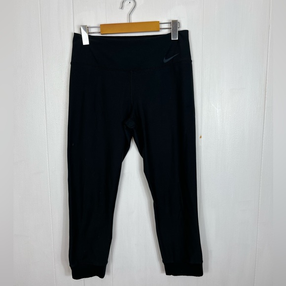 Nike Women's One Mid-Rise Crop Tights Sz M - Picture 4 of 11